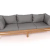 Colorado EASY DRY Teak Sofa 3 pers. - Grå