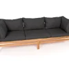Colorado EASY DRY Teak Sofa 3 pers. - Sort