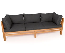 Colorado EASY DRY Teak Sofa 3 pers. - Sort