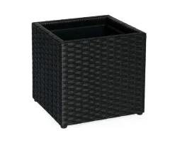 Cubik Plantekrukke 50x50x50 cm - Sort