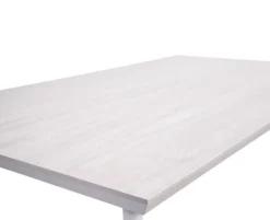 Dagmar Andrea Havemøbelsæt m/4 stole 90x160 cm - Gråhvid