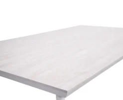 Dagmar Freja Havemøbelsæt m/4 stole - 90x160 - Gråhvid