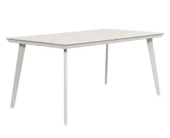 Dagmar Freja Havemøbelsæt m/4 stole - 90x160 - Gråhvid