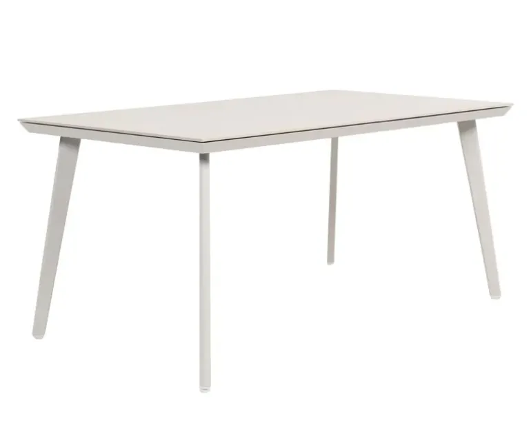 Dagmar Havebord 90x160 - Gråhvid