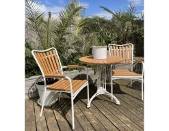 DaneLine Adam Nonwood Cafesæt Ø70 cm - Hvid
