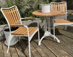 DaneLine Adam Nonwood Cafesæt Ø70 cm - Hvid