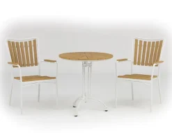 DaneLine Adam Nonwood Cafesæt Ø70 cm - Hvid