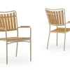 DaneLine Adam Nonwood Havemøbelsæt Ø150 cm - Latte