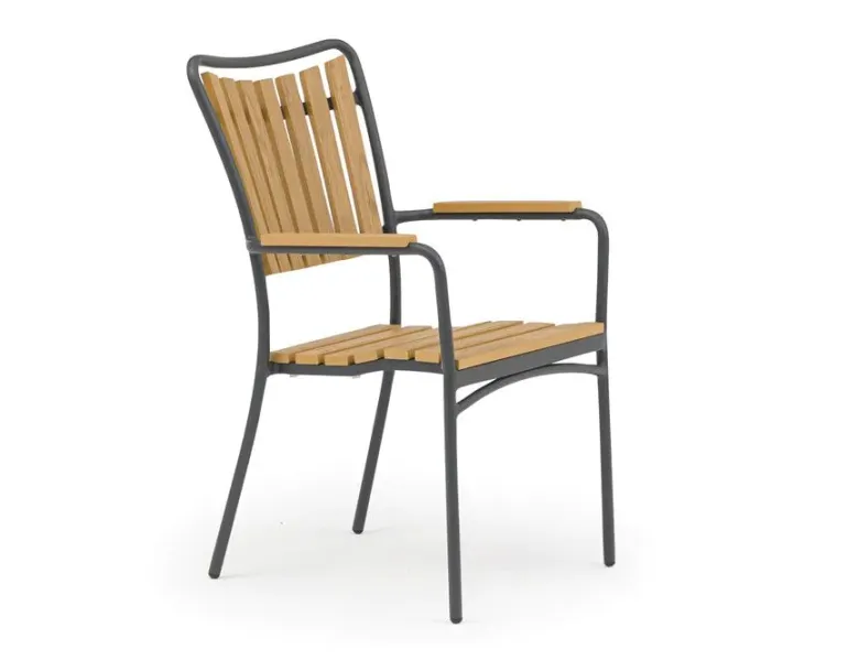 DaneLine Adam Nonwood Havemøbelsæt 102x216 cm - Grå