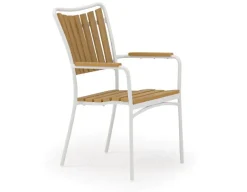 DaneLine Adam Nonwood Havemøbelsæt 102x216 cm - Hvid
