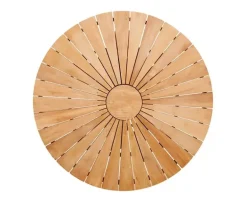 DaneLine Eva Havebord Ø130 cm - Kerneteak / Grå
