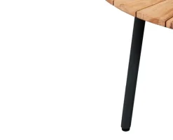 DaneLine Eva Havemøbelsæt Teak - Ø110 cm - Grå