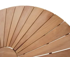 DaneLine Eva Teak Havemøbelsæt - Ø130 cm - Grå