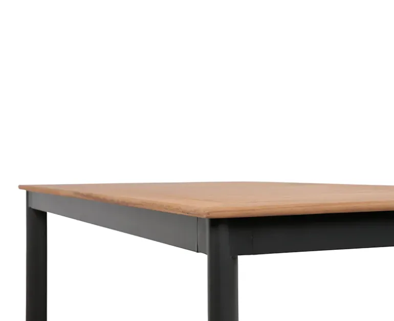 Dayton Havemøbelsæt 100x200/280 cm med 6 stabelstole