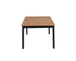 Dayton udtræksbord 100x150/200 cm - Mørk Grå / Kerneteak