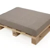 Elise Halvpalle Sædehynde 60 cm EASY DRY - Mørk Sand