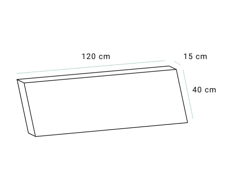 Elise Pallehynde Ryg 120 cm EASY DRY - Grå