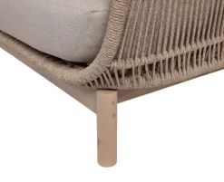 Helena 3-personers Havesofa - Lys Sand