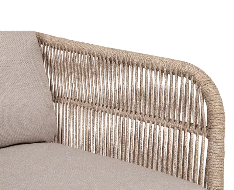 Helena 3-personers Havesofa - Lys Sand