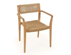 Hercules Manja Havemøbelsæt m/8 stole - 100x290 - Kerneteak