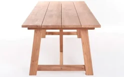 Hercules Manja Havemøbelsæt m/8 stole - 100x290 - Kerneteak