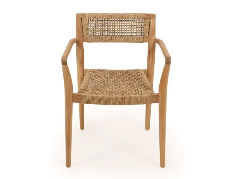 Hercules Manja Havemøbelsæt m/6 stole - 100x246 - Kerneteak