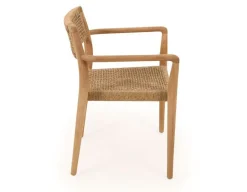 Hercules Manja Havemøbelsæt m/6 stole - 100x246 - Kerneteak