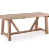Hercules Pala Havemøbelsæt m/ 4 stole - 100x200 - Kerneteak