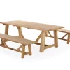 Hercules Plankebænk 180 cm - Kerneteak