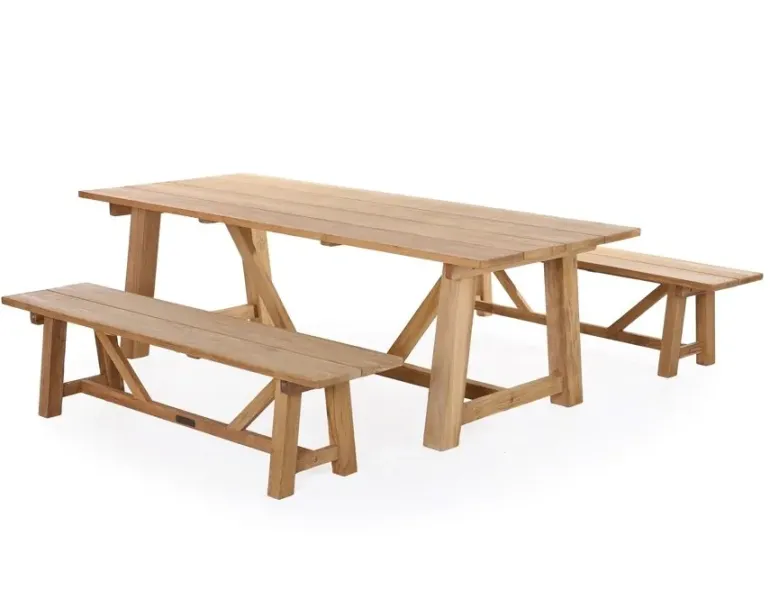 Hercules Plankebænk 180 cm - Kerneteak