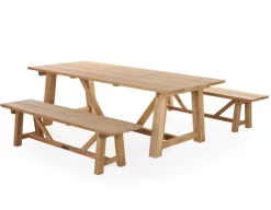 Hercules Plankebænk 240 cm - Kerneteak