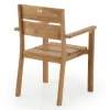 Hercules Stabelstol m/armlæn - Kerne Teak