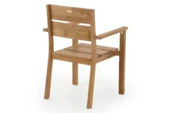 Hercules Stabelstol m/armlæn - Kerne Teak