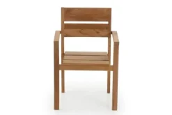 Hercules Stabelstol m/armlæn - Kerne Teak