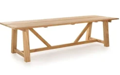 Hercules Tonka Havemøbelsæt m/8 stole - 100x290 - Kerneteak