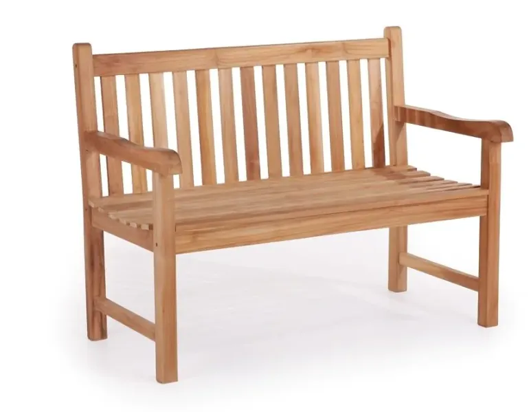 Hvide Sande bænk Kerneteak 120cm