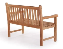 Hvide Sande bænk Kerneteak 120cm