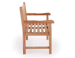 Hvide Sande bænk Kerneteak 120cm