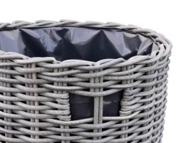 Ilse Rund Plantekurv Lille 40x43 cm - Naturrattan