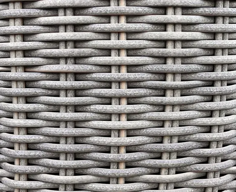 Ilse Rund Plantekurv Lille 40x43 cm - Naturrattan