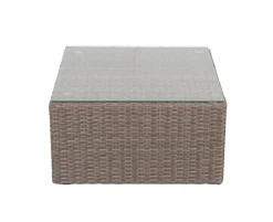 Isla Bord inkl. glasplade og EASY DRY hynde - Dusty
