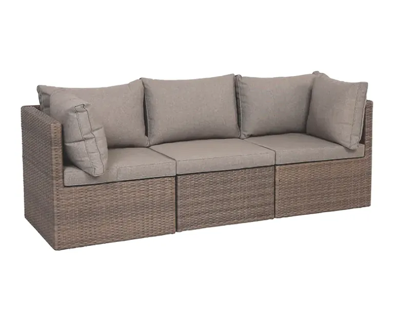 Isla 3-personers modulsofa inkl. EASY DRY hynder - Dusty
