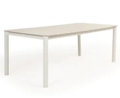Karen Andrea Havemøbelsæt med 6 stole 99,50x210 cm - Gråhvid