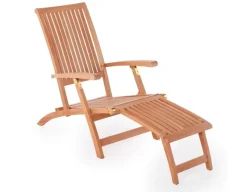 Lakos luksus Teak Dækstol