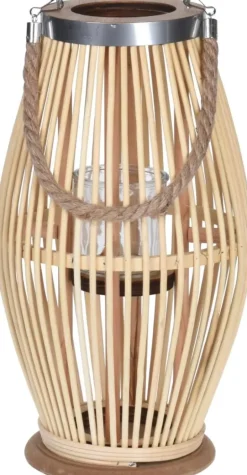 Lanterne Bamboo 21x38 cm Natur