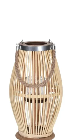 Lanterne Bamboo 21x38 cm Natur