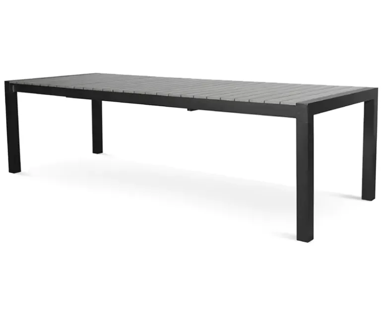 Liam udtræksbord 100x205/275 - Grå