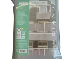 Læsejl til altan 76 x 445 cm - Lys Grå