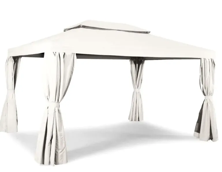 Luxus Pavillon 3x4 meter - Hvid