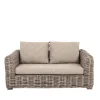 Macao 2-personers havesofa - Naturrattan - DEMO